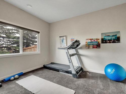 1722 Adamson Crescent, Edmonton, AB - Indoor Photo Showing Gym Room