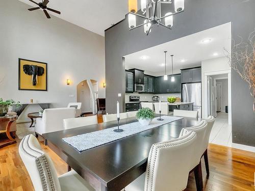 1722 Adamson Crescent, Edmonton, AB - Indoor Photo Showing Dining Room