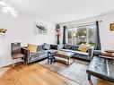 4123 22 Avenue, Edmonton, AB  - Indoor Photo Showing Living Room 