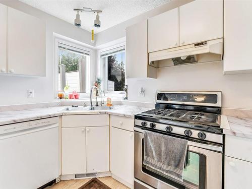 4123 22 Avenue, Edmonton, AB - Indoor Photo Showing Kitchen With Stainless Steel Kitchen