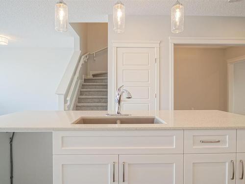 22 Enns Court, Fort Saskatchewan, AB - Indoor Photo Showing Kitchen With Double Sink