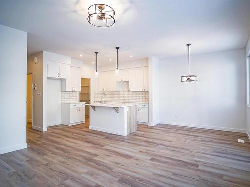 1308 13 Avenue, Edmonton, AB - Indoor Photo Showing Kitchen With Upgraded Kitchen