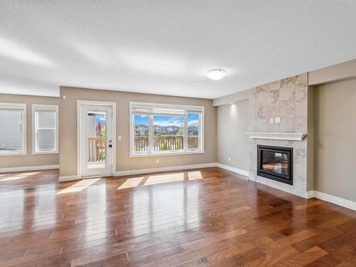 12231 170 Avenue, Edmonton, AB - Indoor Photo Showing Living Room With Fireplace