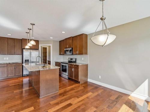 12231 170 Avenue, Edmonton, AB - Indoor Photo Showing Kitchen With Double Sink