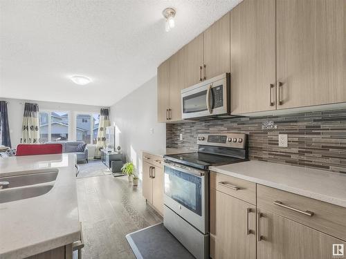 2320 68 Street Sw, Edmonton, AB - Indoor Photo Showing Kitchen With Upgraded Kitchen