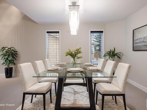 12 Kingsborough Court, St. Albert, AB - Indoor Photo Showing Dining Room