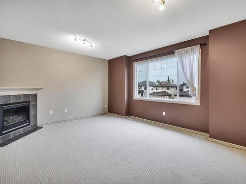 548 Leger Way, Edmonton, AB - Indoor With Fireplace