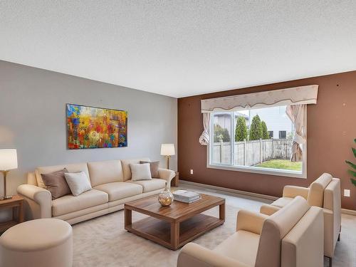 548 Leger Way, Edmonton, AB - Indoor Photo Showing Living Room