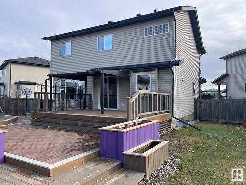 9614 82 Avenue, Morinville, AB - Outdoor With Deck Patio Veranda With Exterior