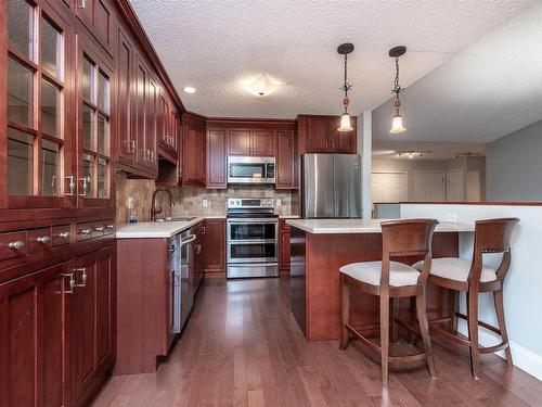 Edmonton, AB - Indoor Photo Showing Kitchen With Stainless Steel Kitchen