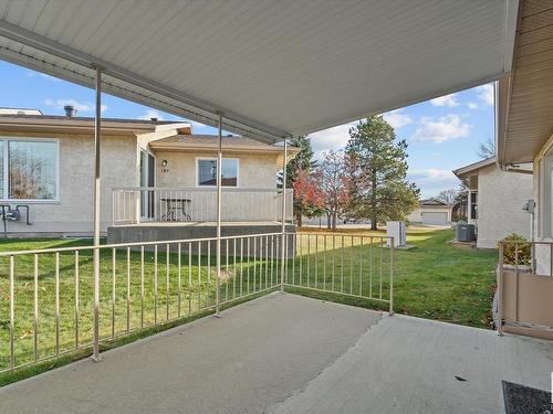 219 Knottwood Road Nw, Edmonton, AB - Outdoor With Deck Patio Veranda With Exterior