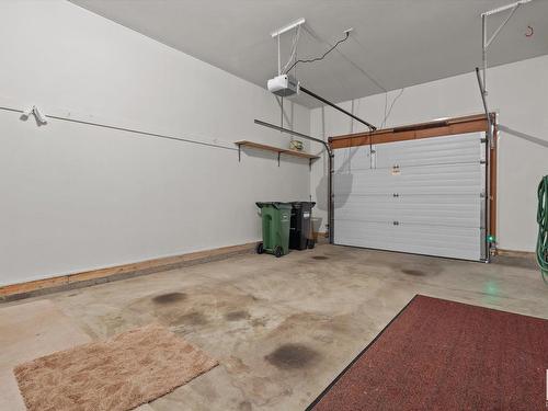 219 Knottwood Road Nw, Edmonton, AB - Indoor Photo Showing Garage