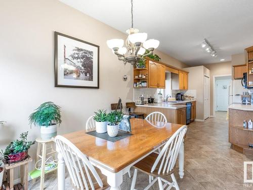 315 Ravine Villa(S), Leduc, AB - Indoor Photo Showing Dining Room