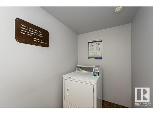 308 5125 Riverbend Road, Edmonton, AB - Indoor Photo Showing Laundry Room