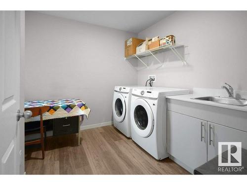 26 Springbrook Wynd, Spruce Grove, AB - Indoor Photo Showing Laundry Room