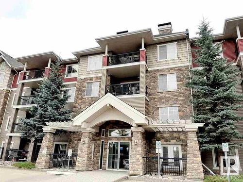 220 2098 Blackmud Creek Drive, Edmonton, AB - Outdoor With Balcony With Facade