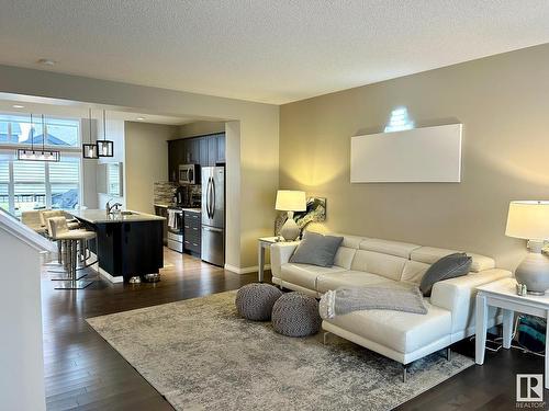 3124 Paisley Road, Edmonton, AB - Indoor Photo Showing Living Room