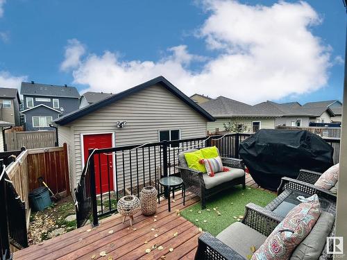 3124 Paisley Road, Edmonton, AB - Outdoor With Deck Patio Veranda With Exterior