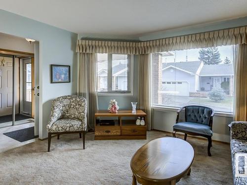 17314 Callingwood Road, Edmonton, AB - Indoor Photo Showing Living Room