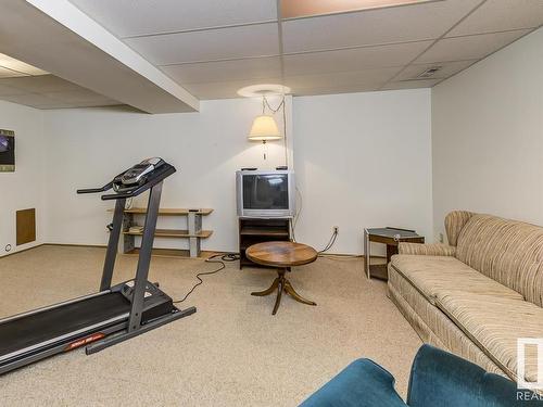 17314 Callingwood Road, Edmonton, AB - Indoor Photo Showing Gym Room