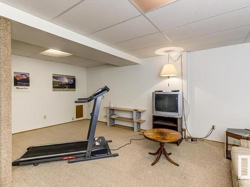 17314 Callingwood Road, Edmonton, AB - Indoor Photo Showing Gym Room