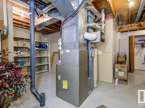 17314 Callingwood Road, Edmonton, AB - Indoor Photo Showing Basement