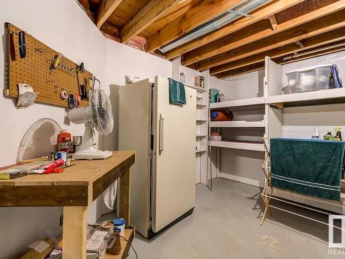 17314 Callingwood Road, Edmonton, AB - Indoor Photo Showing Basement