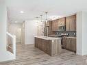 20115 26 Avenue, Edmonton, AB  - Indoor Photo Showing Kitchen With Upgraded Kitchen 