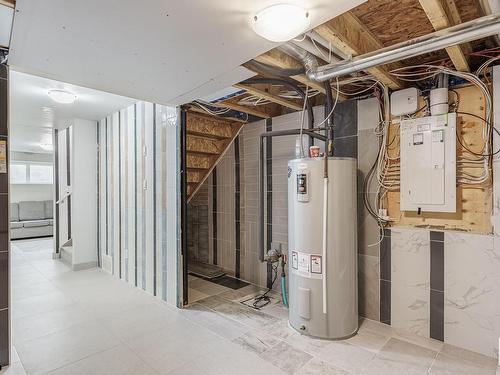 20115 26 Avenue, Edmonton, AB - Indoor Photo Showing Basement