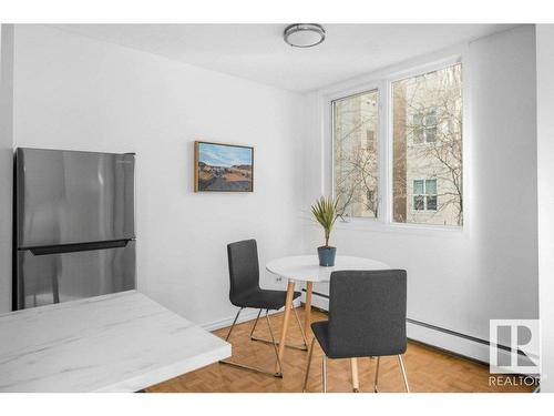 306 9816 112 Street, Edmonton, AB - Indoor Photo Showing Dining Room