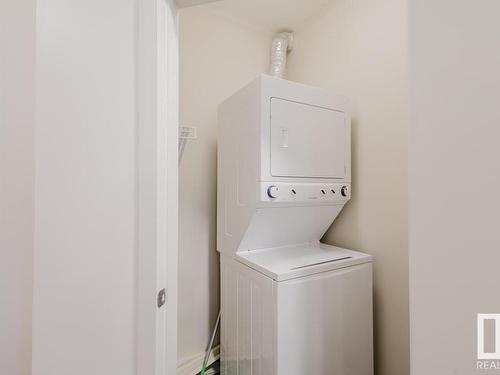 208 10418 81 Avenue, Edmonton, AB - Indoor Photo Showing Laundry Room