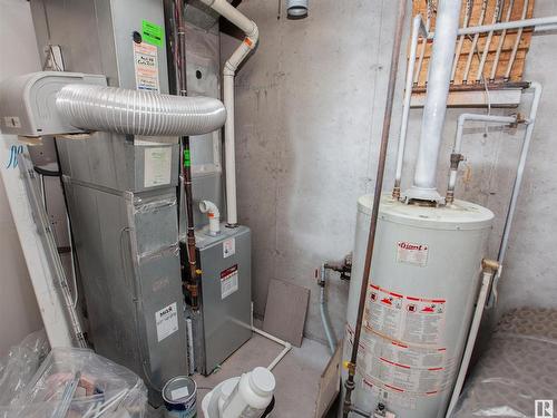 14015 156 Avenue, Edmonton, AB - Indoor Photo Showing Basement