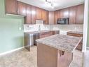 411 1204 156 Street, Edmonton, AB  - Indoor Photo Showing Kitchen With Double Sink 