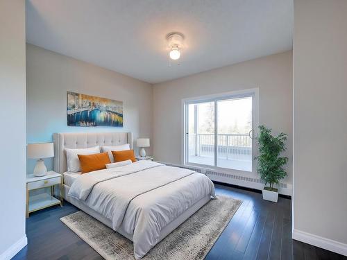 202 10809 Saskatchewan Drive, Edmonton, AB - Indoor Photo Showing Bedroom