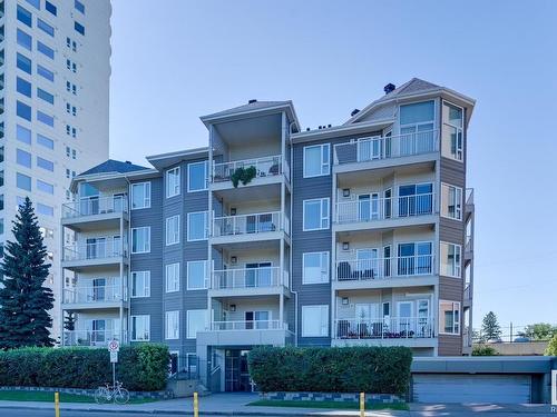 202 10809 Saskatchewan Drive, Edmonton, AB - Outdoor With Facade