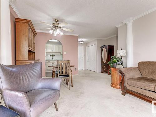 316 17151 94A Avenue, Edmonton, AB - Indoor Photo Showing Living Room