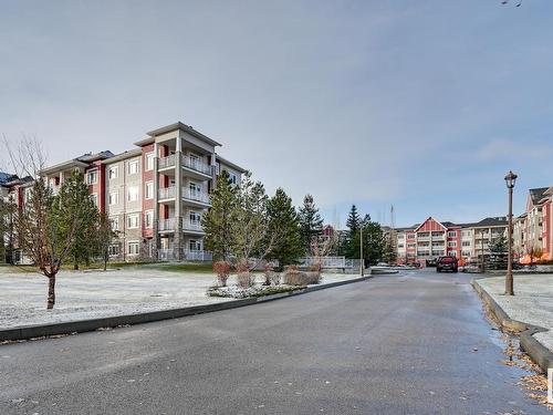 114 511 Queen Street, Spruce Grove, AB - Outdoor With Balcony With Facade