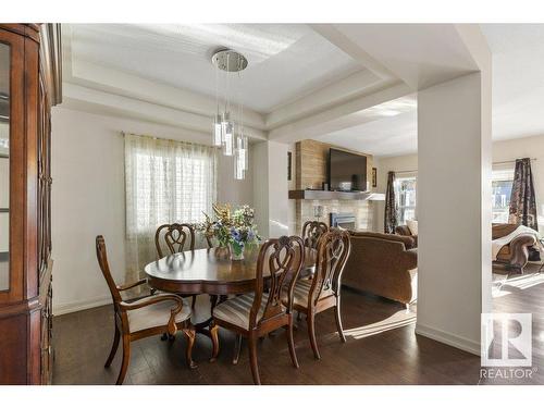 13827 142 Avenue, Edmonton, AB - Indoor Photo Showing Dining Room