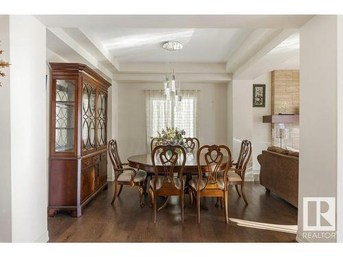 13827 142 Avenue, Edmonton, AB - Indoor Photo Showing Dining Room