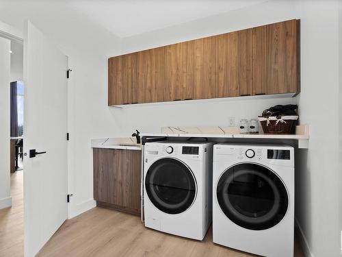 9 1118 Twp Road 534, Rural Parkland County, AB - Indoor Photo Showing Laundry Room