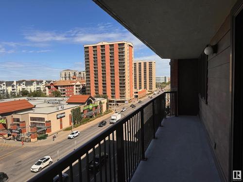 608 10145 109 Street, Edmonton, AB - Outdoor With Balcony