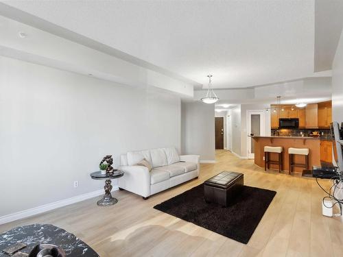 402 9020 Jasper Avenue, Edmonton, AB - Indoor Photo Showing Living Room