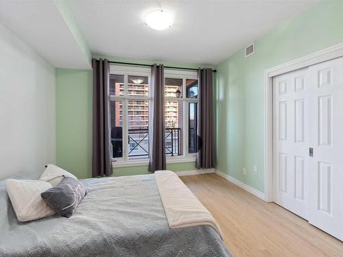 402 9020 Jasper Avenue, Edmonton, AB - Indoor Photo Showing Bedroom