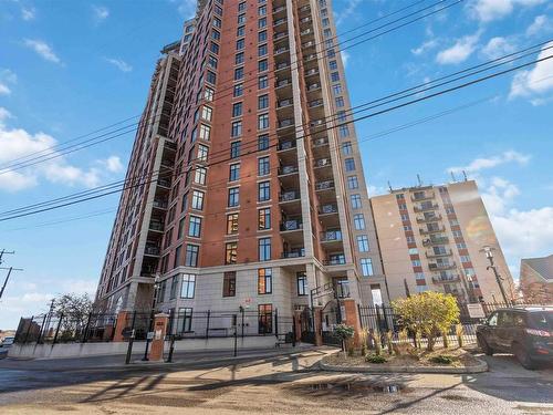 402 9020 Jasper Avenue, Edmonton, AB - Outdoor With Balcony With Facade