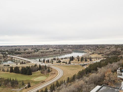 1401 12141 Jasper Avenue, Edmonton, AB - Outdoor With Balcony With View