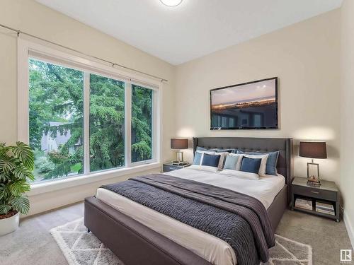 10530 136 Street, Edmonton, AB - Indoor Photo Showing Bedroom