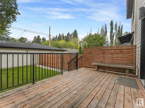 10530 136 Street, Edmonton, AB - Outdoor With Deck Patio Veranda With Exterior