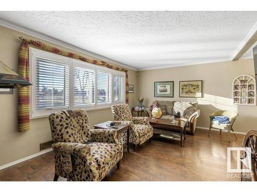 10415 62 Street, Edmonton, AB - Indoor Photo Showing Living Room