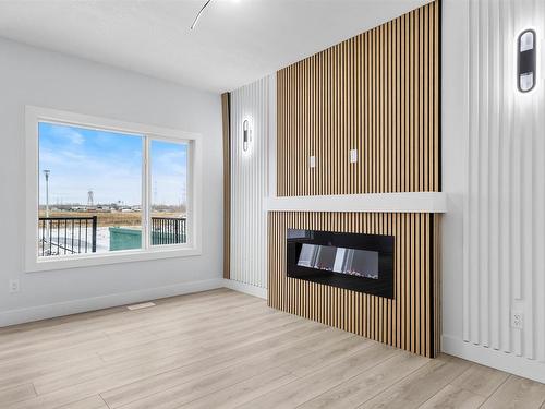 2004 155 Avenue, Edmonton, AB - Indoor With Fireplace