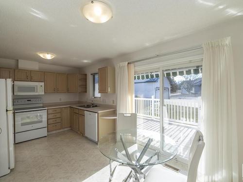 20 308 Jackson Road, Edmonton, AB - Indoor Photo Showing Kitchen With Double Sink